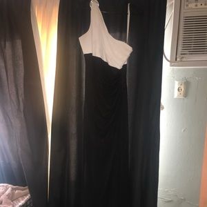 Black and White David’s Bridal